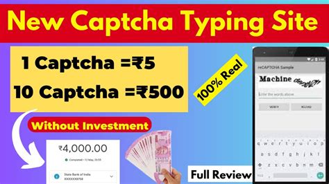 Captcha Typing Work Earn Daily Captcha Typing Real Captcha