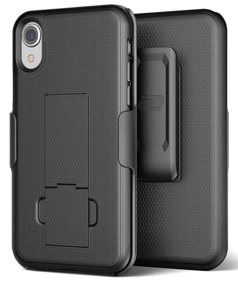 Iphone Xr Duraclip Case And Holster Black Encased