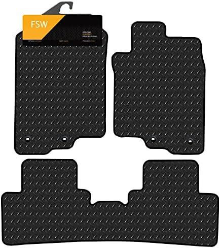 Fsw Tailored Car Mats Insight Heavy Duty Mm Rubber