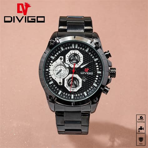 Jual Jam Tangan Pria Divigo Original Dv All Staintless Steel