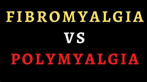 Fibromyalgia Vs Polymyalgia Rheumatica Youtube