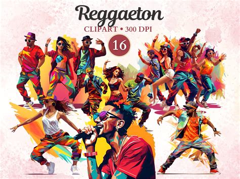 Reggaeton Clipart, Reggaeton Music, Dancer Clipart, Dance Png, Latin