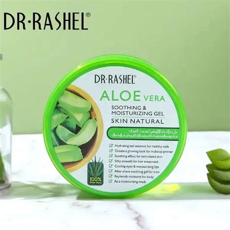 Dr Rashel Aloe Vera Soothing And Moisturizing Gel Skin Natural 300g