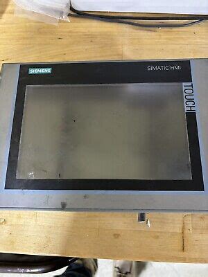 Siemens 6AV2124 0JC01 0AX0 SIMATIC HMI TP900 Comfort Touch Panel EBay