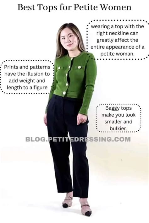 I'm 5'2", here's the 10 types of best tops for petite women