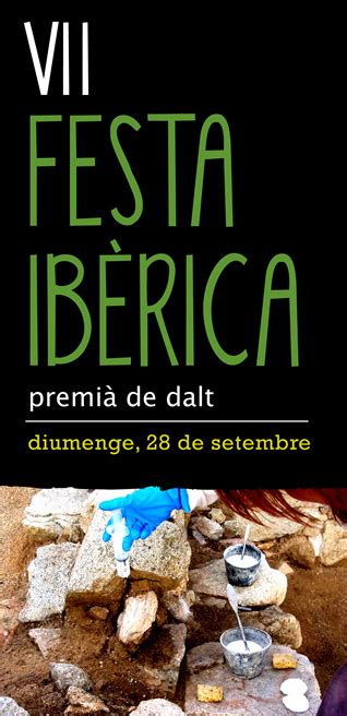 VII Festa Ibèrica a Premià de Dalt Tribuna d Arqueologia