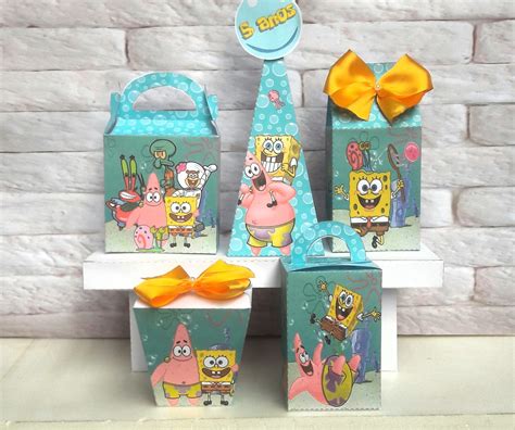 Kit Pe As Personalizados Bob Esponja Elo Produtos Especiais