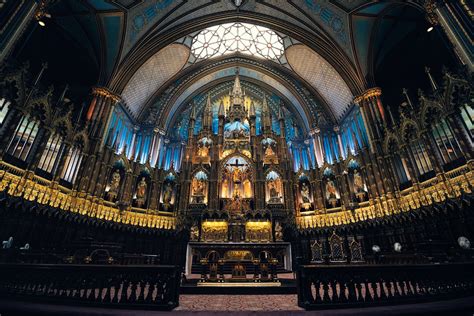 Notre Dame Basilica Montreal - architecture - elloarchitecture | ello ...