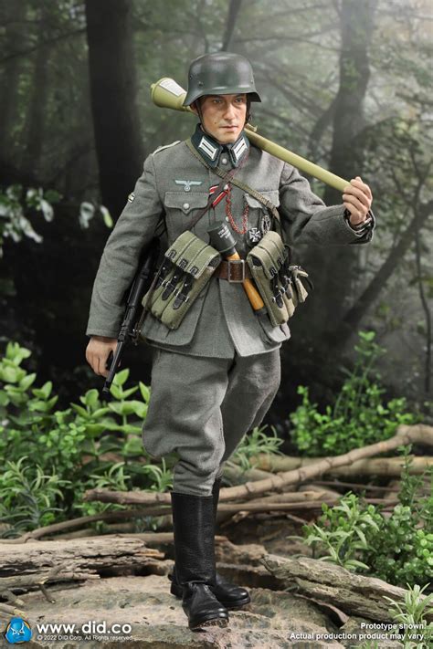 D80159 Wwii German Wh Infantry Oberleutnant Winter