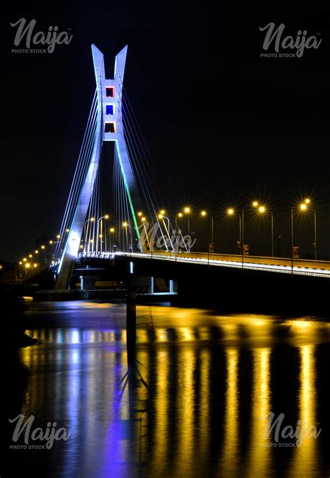 LEKKI - IKOYI LINK BRIDGE AT NIGHT - Naija Photo Stock