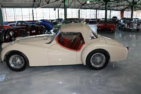 1956 Triumph TR3 Small Mouth Roadster Old Custom Restoration