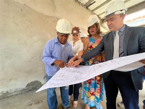 Secret Ria Zenaide Lustosa Visita Obras Da Casa Da Mulher Brasileira