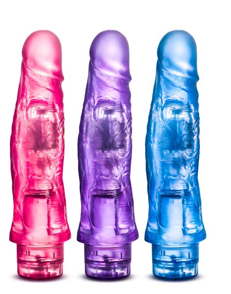 8 Inch Soft Realistic Vibrating Dildo Multi Speed Flexible Vibrator