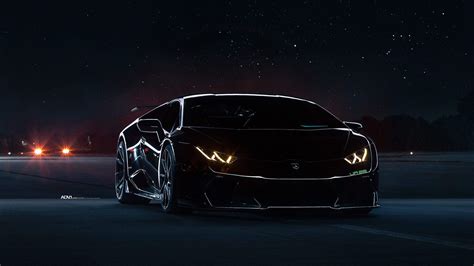 Black Lamborghini HD Wallpapers - Top Free Black Lamborghini HD Backgrounds - WallpaperAccess