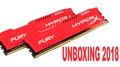 Kingston Fury Hyperx Ddr Mhz Gb Unboxing Youtube