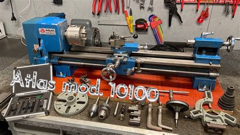 Atlas Clausing Model 10100 Screw Cutting Engine Lathe Svarv