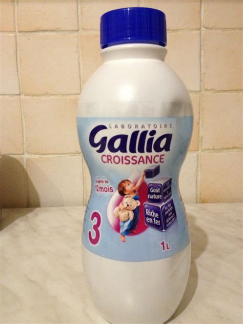 Gallia Croissance Calisma De A Mois L Tous Les Produits Laits