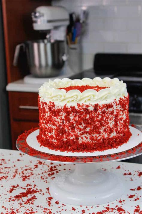 Red Velvet Layer Cake With Cream Cheese Frosting