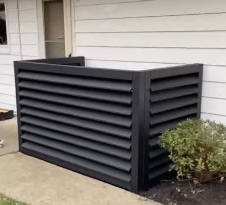 How To Camouflage And Conceal An Outside Mini Split Unit Howto Hvac