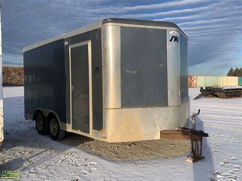 2008 Mirage Trailers MV8 516TA2 T A Enclosed Trailer Michener Allen