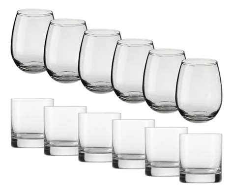 Set Copón Flint Vaso Whisky Tennessee Vidrio Rigolleau X12 en venta en