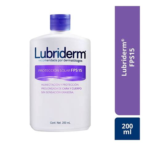 Crema corporal Lubriderm protección solar UV 15 200 ml Walmart