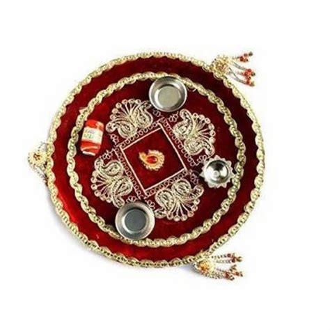 Aarti Pooja Thali at best price in Delhi by Pappu Bhai Rakhi Wale | ID: 17850257533