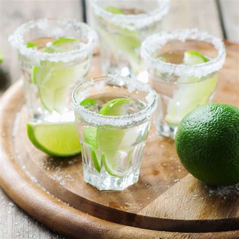 Silver Mexican Tequila With Lime Stock Photo Image Of Freshness Salt