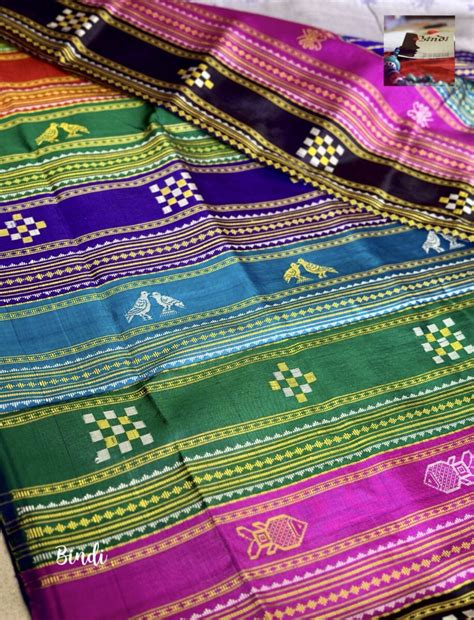 Mrinal ~ Berhampur double patta pure silk saree - Bindi Studio