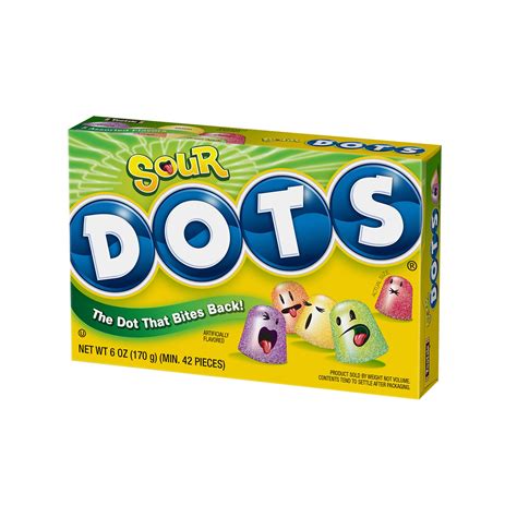 Sour Dots® Theater Box 6oz Albanese Confectionery