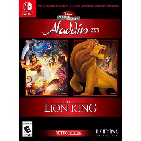 Best Buy Disney Classic Games Aladdin And The Lion King Clamshell