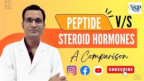 Peptide Vs Steroid Hormones A Comparison Education Medical Doctor Science Youtube