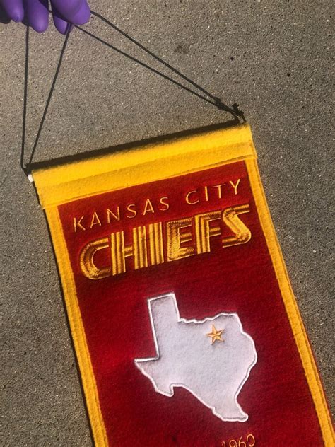 Kansas City Chiefs Dallas Texans Winning Streak Nfl Banner Ebay