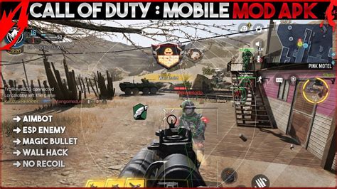 Call Of Duty Mobile Mod Apk Global Garena Android Ios Pc Aimbot Magic Bullet Wall