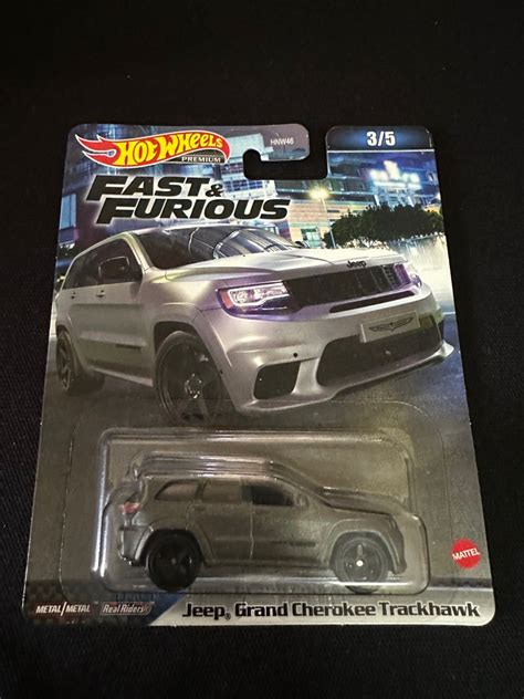 Hot Wheels Fast Furious Jeep Grand Cherokee Trackhawk Hobbies Toys