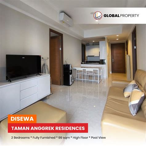 Fully Furnished Taman Anggrek Residences Bedroom High Floor Pool