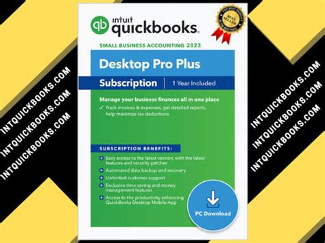 Quickbooks Desktop Pro Plus Year Included Us Etsy