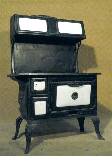 Cast Iron Wood Cooking Stove Antique