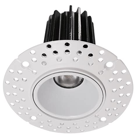 Radiant Lite Inch Round Trimless Led Recessed Downlight Watt Cct