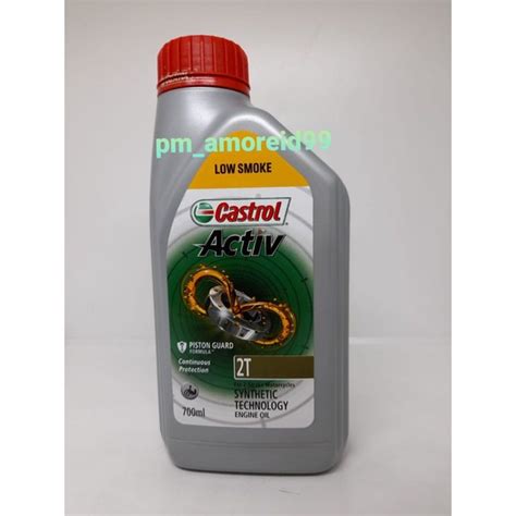 Jual Castrol Active 2T Low Smoke Oli Samping 700ML Dijamin Asli