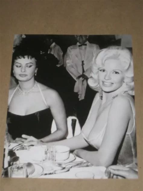 Sophia Loren Jayne Mansfield Cleavage X Print Poster Photo The Best