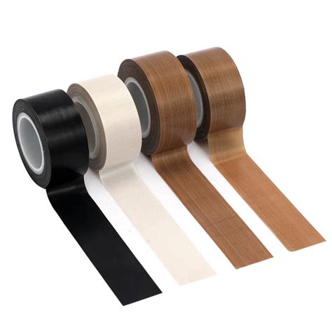 Heat Resistance PTFE Adhesive Tape PTFE Glass Fiber Fabric With