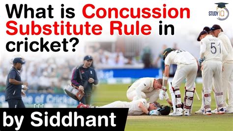 What Is Concussion Substitute Rule In Cricket Is There A Grey Area