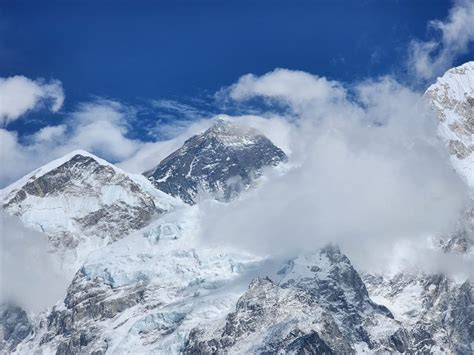 Everest Base Camp Trek Lobuche Climb Smith Team Continue Up Valley