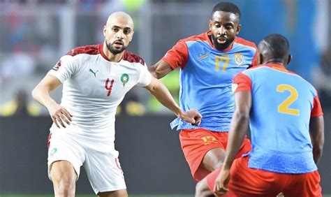 Mondial FIFA 2022 Face au Maroc les Léopards de la RDC à 90 minutes