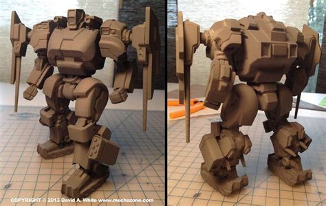 3D Printed Mech Assembled By Mecha Master Deviantart On DeviantART