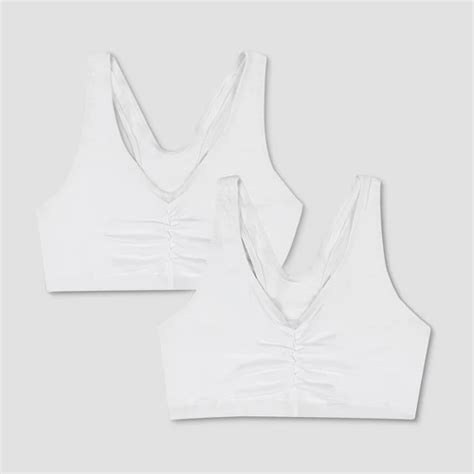 Hanes© Women S Comfortflex Fit® Stretch Cotton Sport Bra H570 2 Pack Ebay