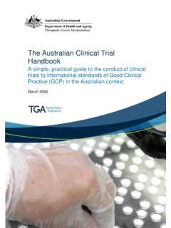 The Australian Clinical Trial Handbook Alfred Health The Australian