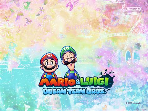 Mario And Luigi Dream Team Wallpaper