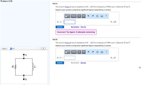 Solved The Circuit In Figure 1 Has An Impedance Of 40